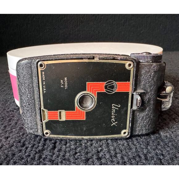 Vintage Univex model AF-2 miniature film CAMERA not working FOR DISPLAY - Picture 2 of 8